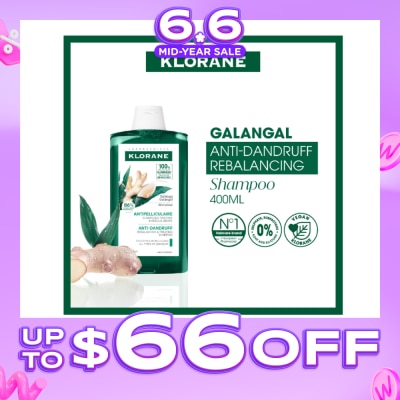 KLORANE - Galangal Anti-Dandruff Rebalancing Shampoo 400ml
