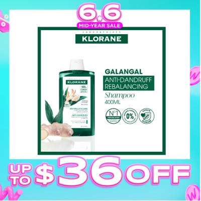 KLORANE - Galangal Anti-Dandruff Rebalancing Shampoo 400ml