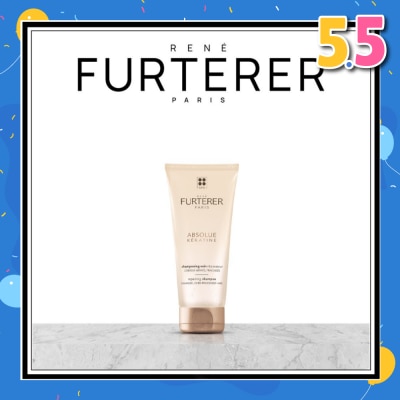 RENE FURTERER Absolue Keratine Repairing Shampoo (For Damaged & Over-Processed Hair) 200ml