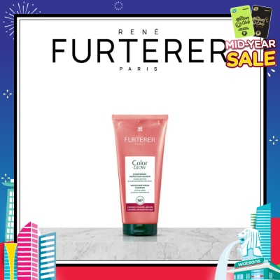 RENE FURTERER Color Glow Protecting Color Shampoo With Amino Acids & Lemon Essential Oil (For Colored & Highlighted Hair) 200ml