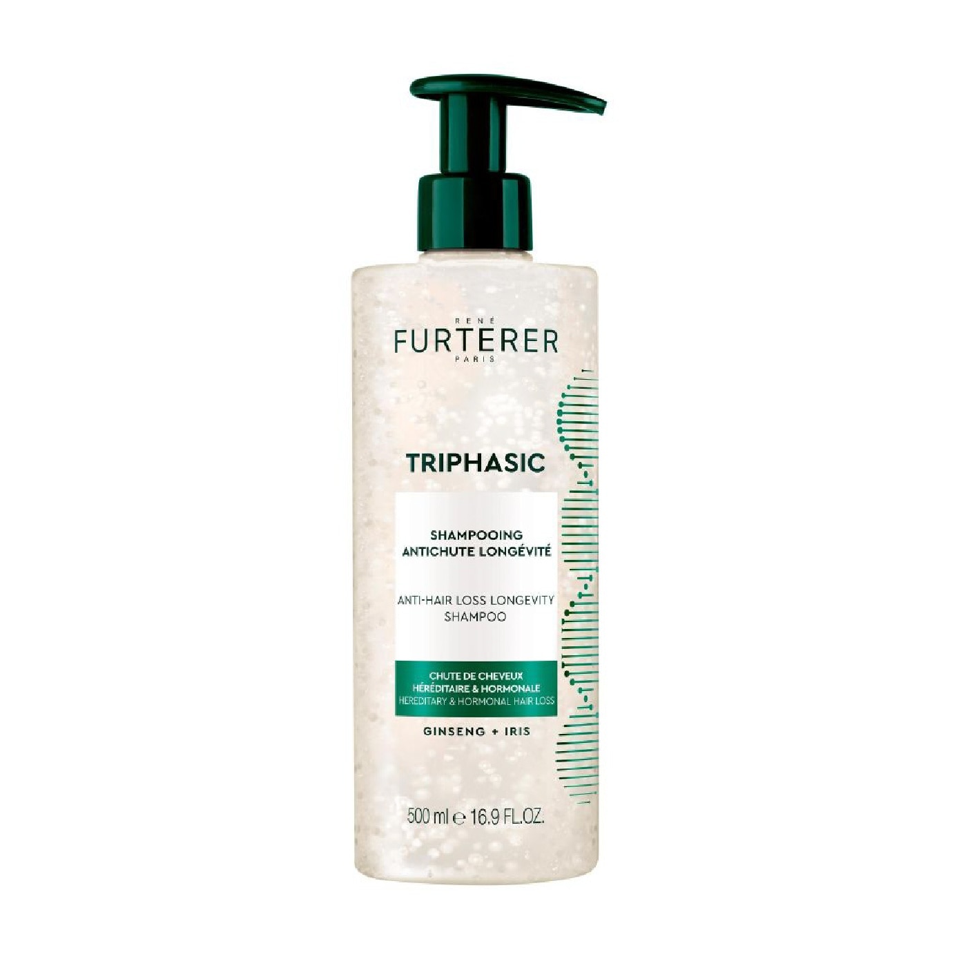 Triphasic Anti-Hair Loss Longevity Shampoo 500ml image