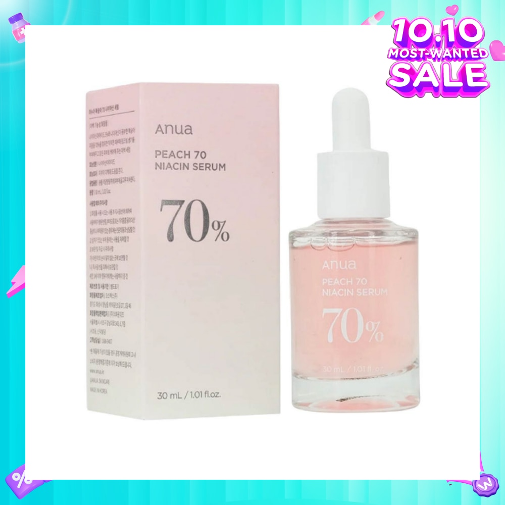 Peach 70% Niacinamide Serum (For Face Brightening + Whitening) 30ml