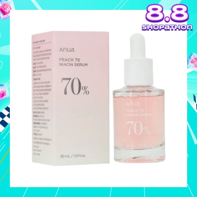 ANUA Peach 70% Niacinamide Serum (For Face Brightening + Whitening) 30ml