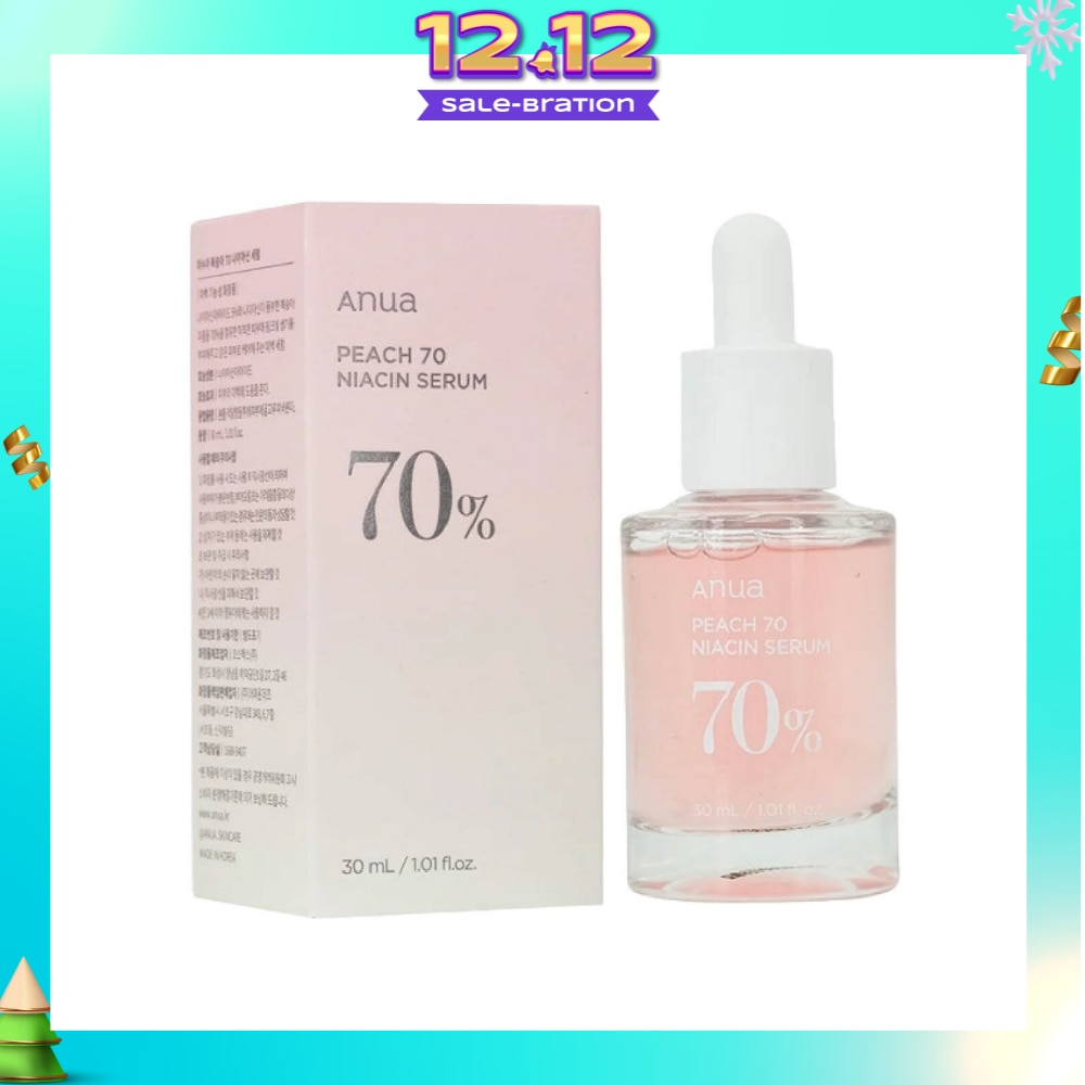 Peach 70% Niacinamide Serum (For Face Brightening + Whitening) 30ml