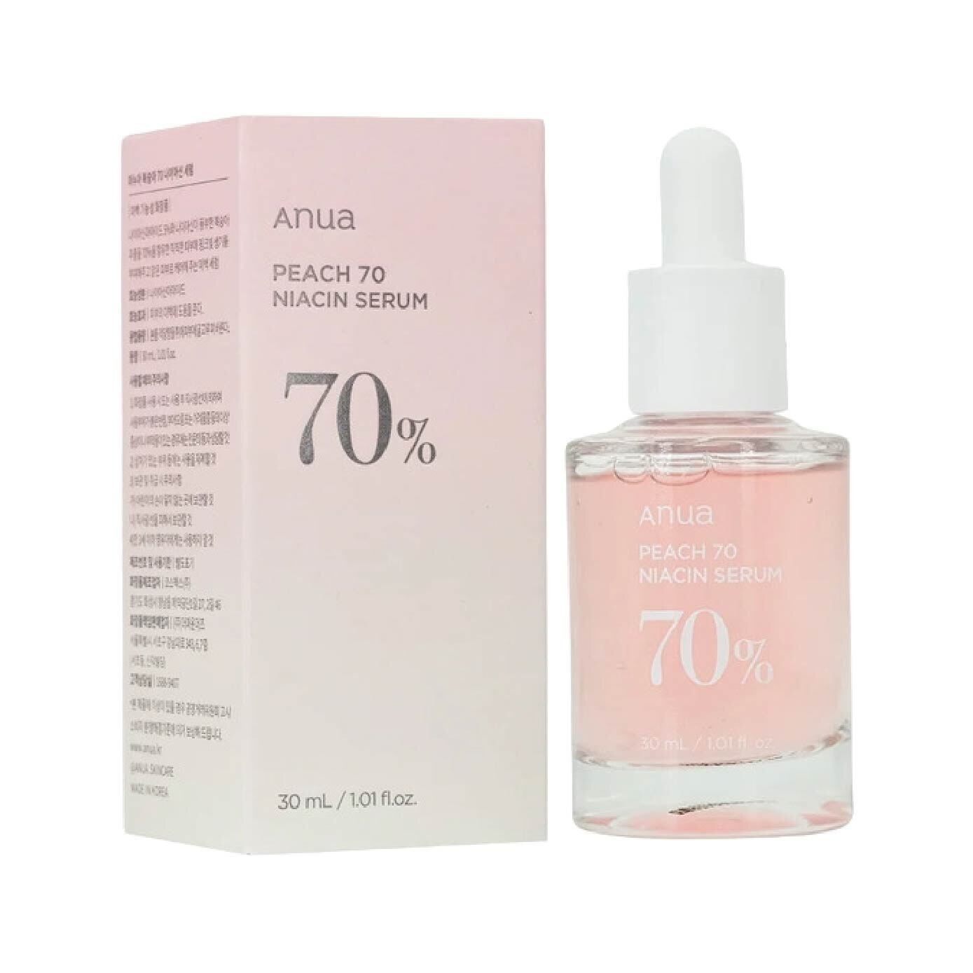 Peach 70% Niacinamide Serum (For Face Brightening + Whitening) 30ml