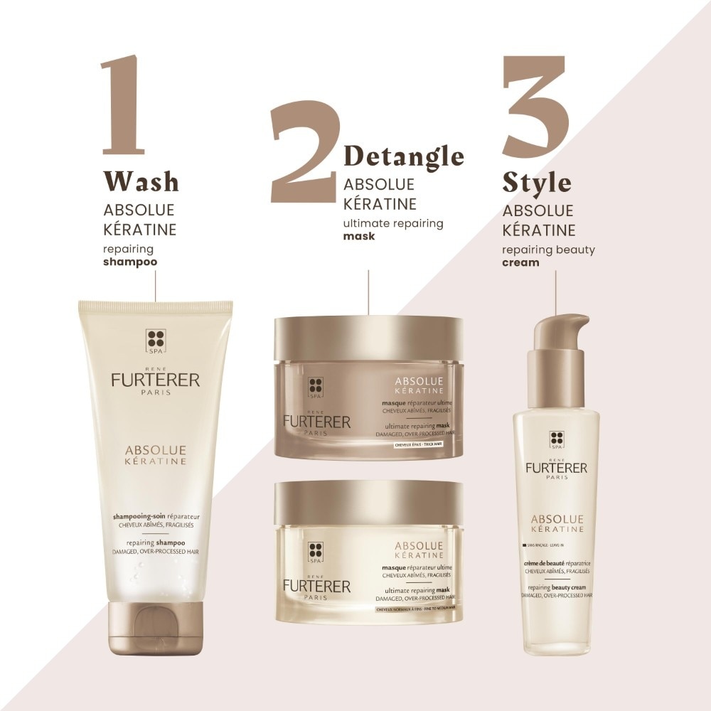 Absolue Keratine Ultimate Repairing Mask (For Damaged & Over-Processed Hair) 200ml