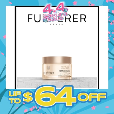 RENE FURTERER - Absolue Keratine Ultimate Repairing Mask (For Damaged & Over-Processed Hair) 200ml