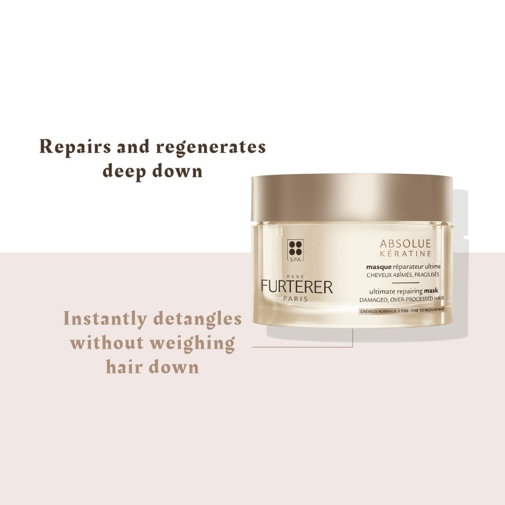 Absolue Keratine Ultimate Repairing Mask (For Damaged & Over-Processed Hair) 200ml