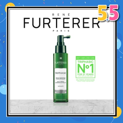 RENE FURTERER Triphasic Thinning Hair Strength & Vitality Daily Serum (Anti-Hair Loss Care) 100ml