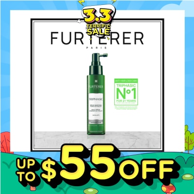 RENE FURTERER Triphasic Thinning Hair Strength & Vitality Daily Serum (Anti-Hair Loss Care) 100ml