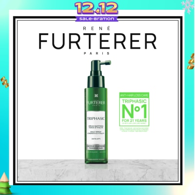 RENE FURTERER Triphasic Thinning Hair Strength & Vitality Daily Serum (Anti-Hair Loss Care) 100ml