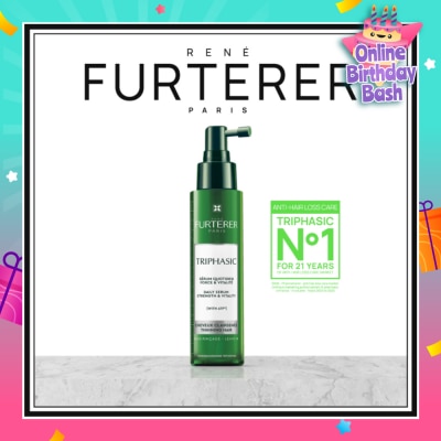 RENE FURTERER Triphasic Thinning Hair Strength & Vitality Daily Serum (Anti-Hair Loss Care) 100ml