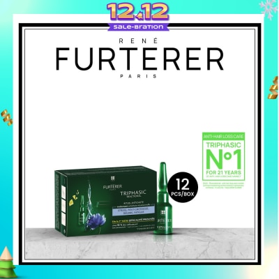 RENE FURTERER Triphasic Reactional Hair Loss Treatment 5ml x 12s