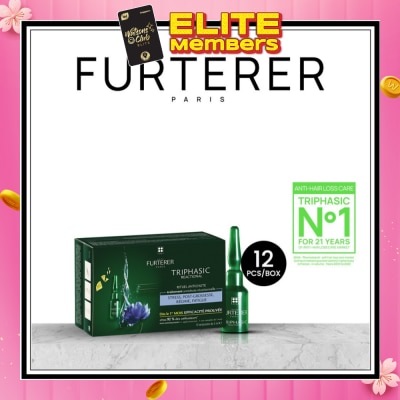 RENE FURTERER Triphasic Reactional Hair Loss Treatment 5ml x 12s