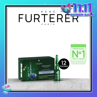 RENE FURTERER Triphasic Reactional Hair Loss Treatment 5ml x 12s