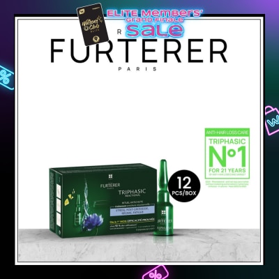 RENE FURTERER Triphasic Reactional Hair Loss Treatment 5ml x 12s