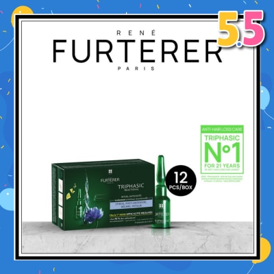 RENE FURTERER Triphasic Reactional Hair Loss Treatment 5ml x 12s