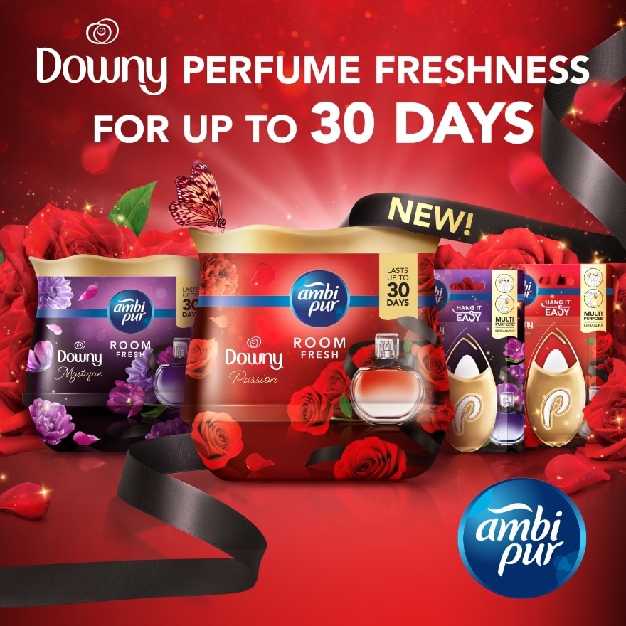 Small Space Freshener Downy Premium Parfum Mystique 2s