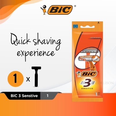 BIC 3 Sensitive Shaver 1s image