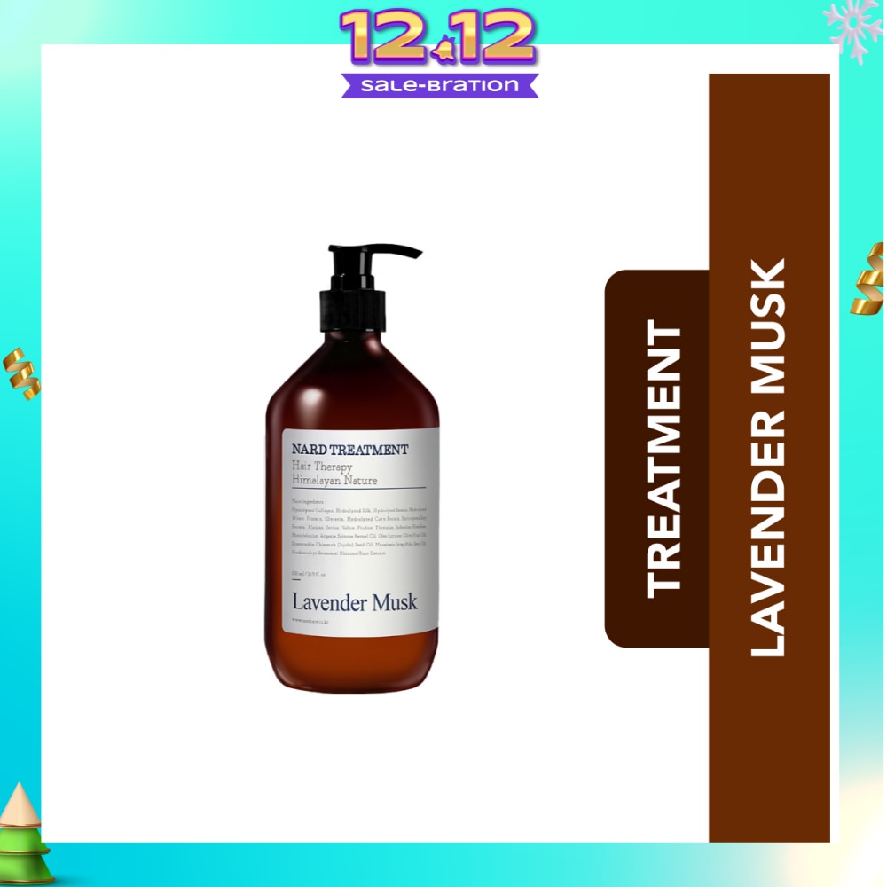 Hair Therapy Himalayan Nature Treatment Lavender Musk 500ml