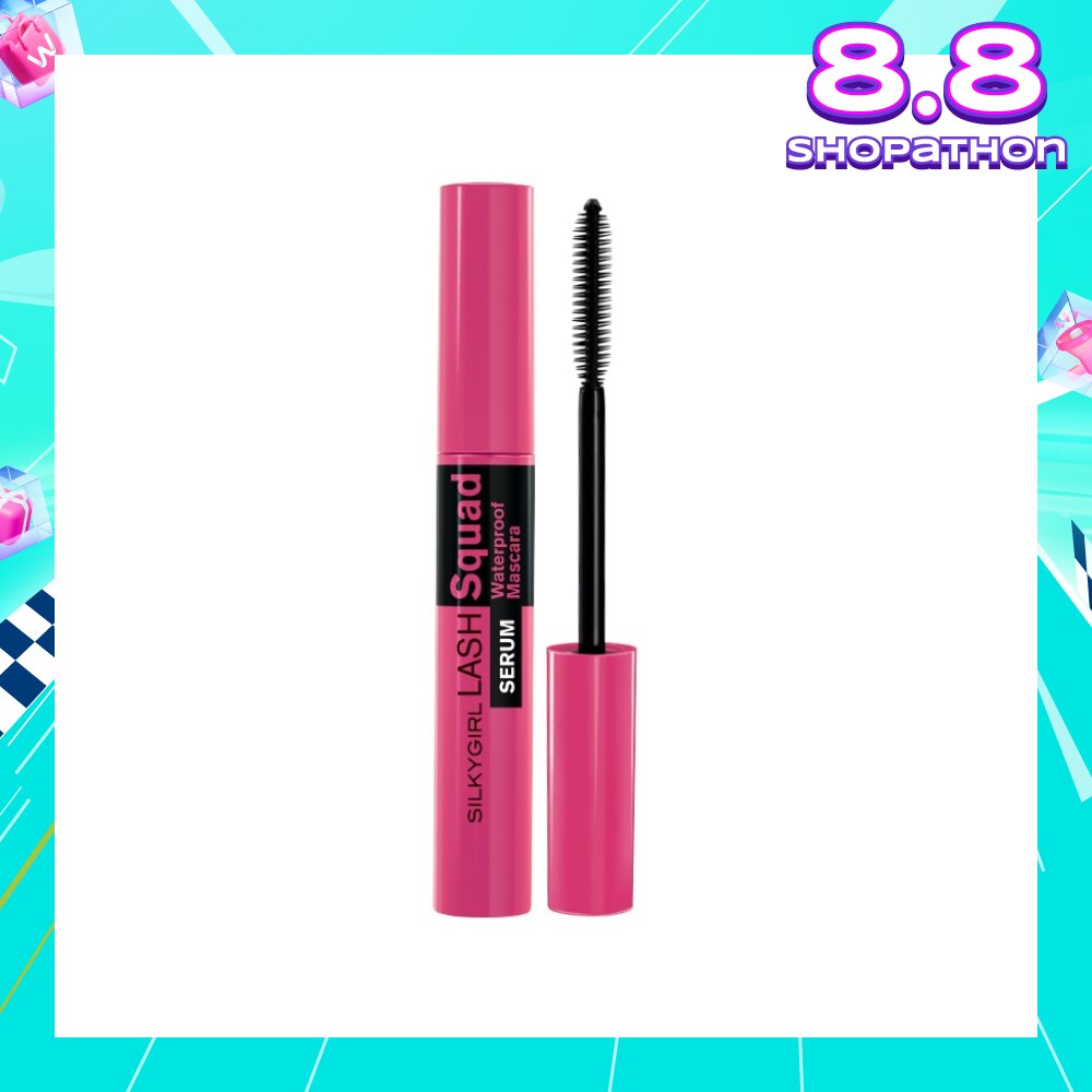 Lash Squad Serum Waterproof Mascara 01 Intense Black 4ml