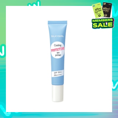 SILKYGIRL Cooling Protective Sun Primer SPF50+ PA++++ (Semi-Matte Finish) 15ml