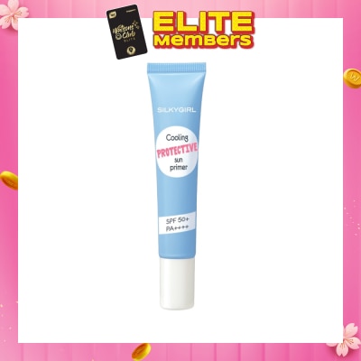 SILKYGIRL Cooling Protective Sun Primer SPF50+ PA++++ (Semi-Matte Finish) 15ml