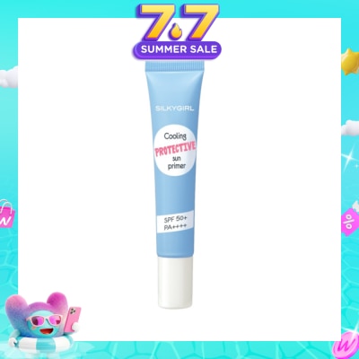 SILKYGIRL - Cooling Protective Sun Primer SPF50+ PA++++ (Semi-Matte Finish) 15ml&nbsp;(Expiry: May`2027)