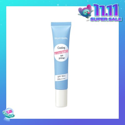 SILKYGIRL Cooling Protective Sun Primer SPF50+ PA++++ (Semi-Matte Finish) 15ml