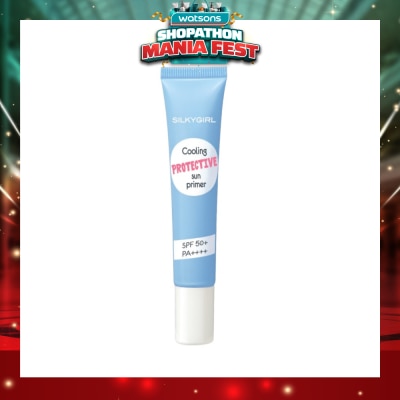 SILKYGIRL - Cooling Protective Sun Primer SPF50+ PA++++ (Semi-Matte Finish) 15ml&nbsp;(Expiry: May`2027)