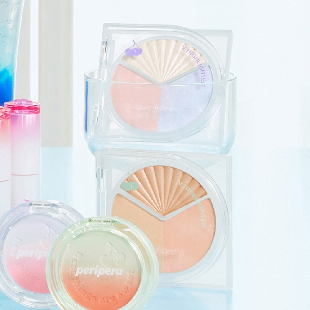 PERIPERA V Highlighter Ad 002 Clear Flash 2.2g + 6g | Face