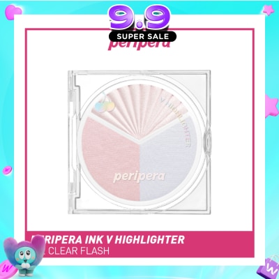 PERIPERA - V Highlighter Ad 002 Clear Flash 2.2g + 6g image