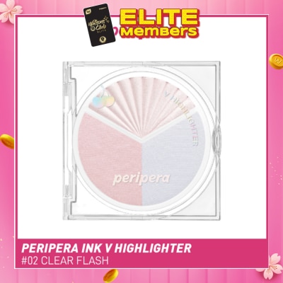 PERIPERA V Highlighter Ad 002 Clear Flash 2.2g + 6g