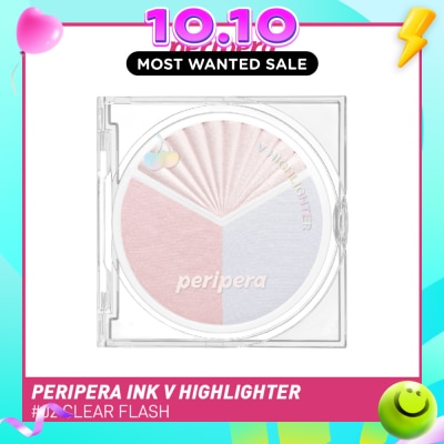 PERIPERA V Highlighter Ad 002 Clear Flash 2.2g + 6g image