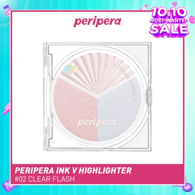 PERIPERA V Highlighter Ad 002 Clear Flash 2.2g + 6g