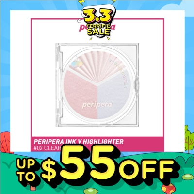 PERIPERA V Highlighter Ad 002 Clear Flash 2.2g + 6g