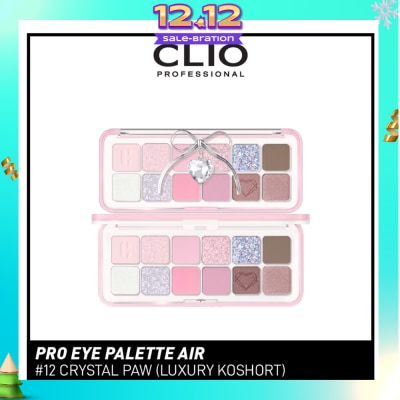 CLIO Pro Eye Palette Air 12 Crystal Paw 7.2g