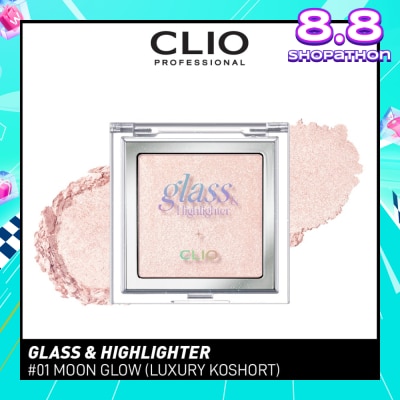 CLIO Glass & Highlighter 01 Moon Glow (Luxury Koshort) 7g