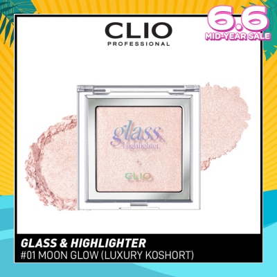 CLIO Glass & Highlighter 01 Moon Glow (Luxury Koshort) 7g