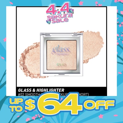 CLIO - Glass & Highlighter 02 Smooth Dough (Luxury Koshort) 7g