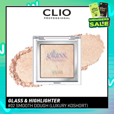 CLIO Glass & Highlighter 02 Smooth Dough (Luxury Koshort) 7g