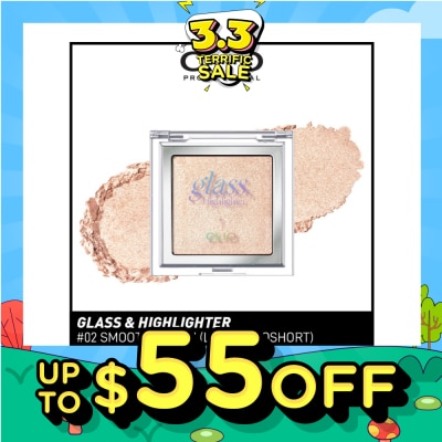 CLIO Glass & Highlighter 02 Smooth Dough (Luxury Koshort) 7g