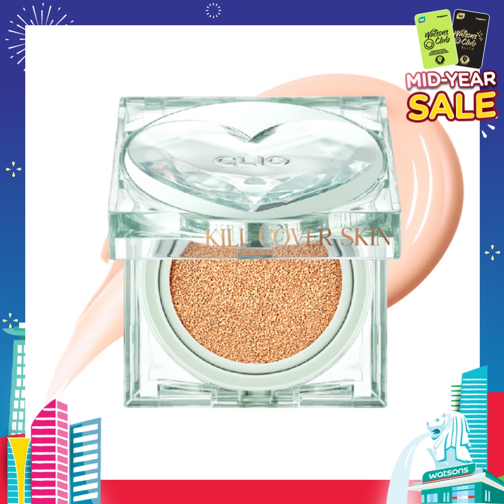 Kill Cover Skin Fixer Cushion SPF50+ PA+++ #21C Lingerie (Luxury Koshort) 30g