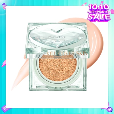 CLIO Kill Cover Skin Fixer Cushion SPF50+ PA+++ #21C Lingerie (Luxury Koshort) 30g