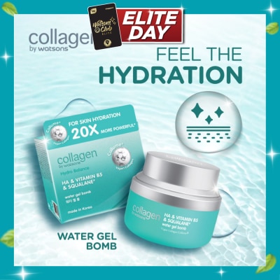 COLLAGEN BY WATSONS Hydro Balance HA & Vitamin B5 & Squalane Water Gel Bomb 50ml image