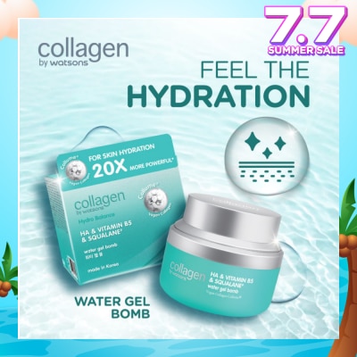 COLLAGEN BY WATSONS Hydro Balance HA & Vitamin B5 & Squalane Water Gel Bomb 50ml