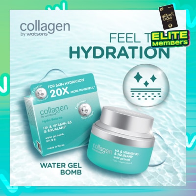 COLLAGEN BY WATSONS Hydro Balance HA & Vitamin B5 & Squalane Water Gel Bomb 50ml