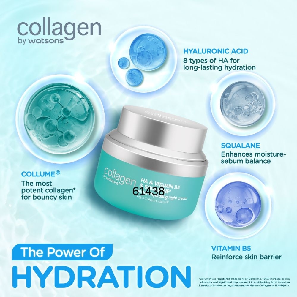 Hydro Balance HA & Vitamin B5 & Squalane Instant Hydrating Night Cream 50ml