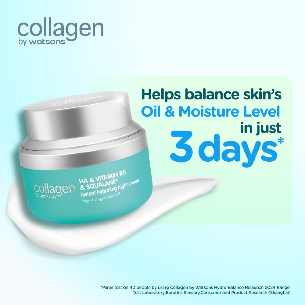 Hydro Balance HA & Vitamin B5 & Squalane Instant Hydrating Night Cream 50ml