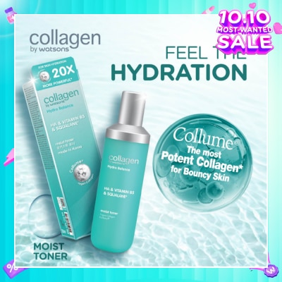 COLLAGEN BY WATSONS Hydro Balance HA & Vitamin B5 & Squalane Moist Toner 130ml